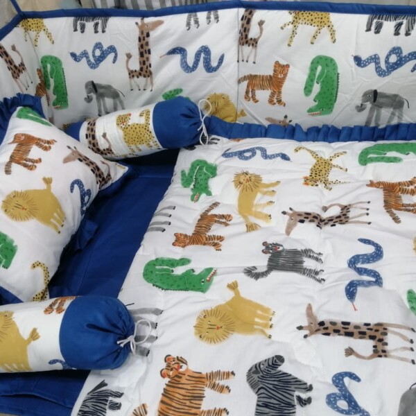 Jungle Print - Cot Set