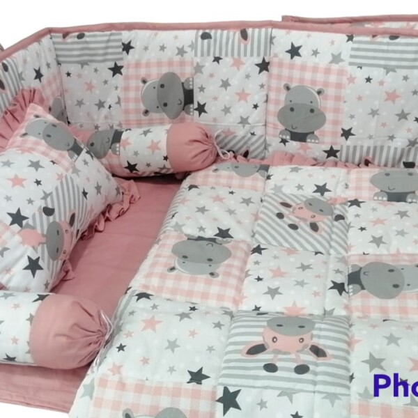 Hippo - Crib Set