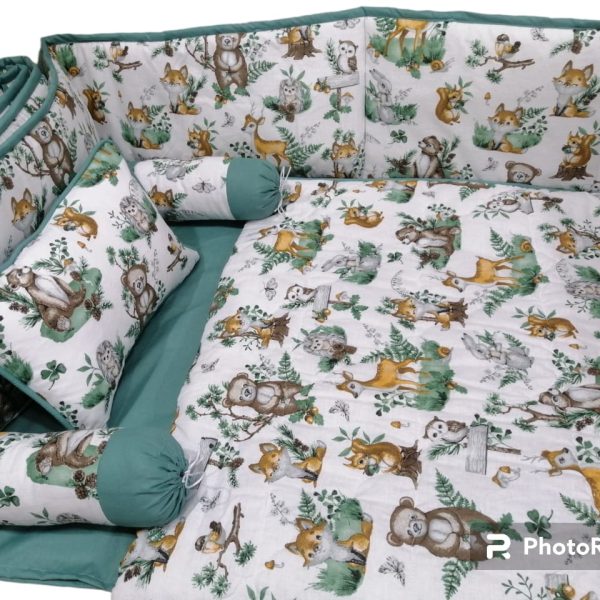 Animal World - Crib Set